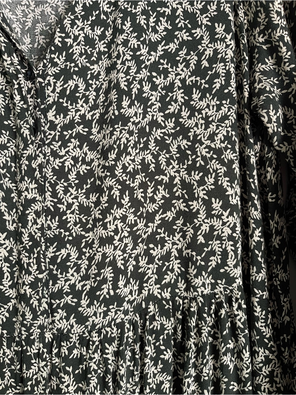 Old Navy Dark Green Button Down Maxi Dress - Picture 2 of 3